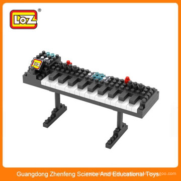 LOZ electronic organ building block brick toy ,Intelligent construction block toy